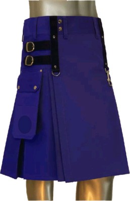 Blue Utility Modern Kilt